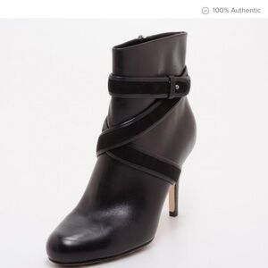 Cole Haan Nike Air Talia Black Stappy Ankle boots